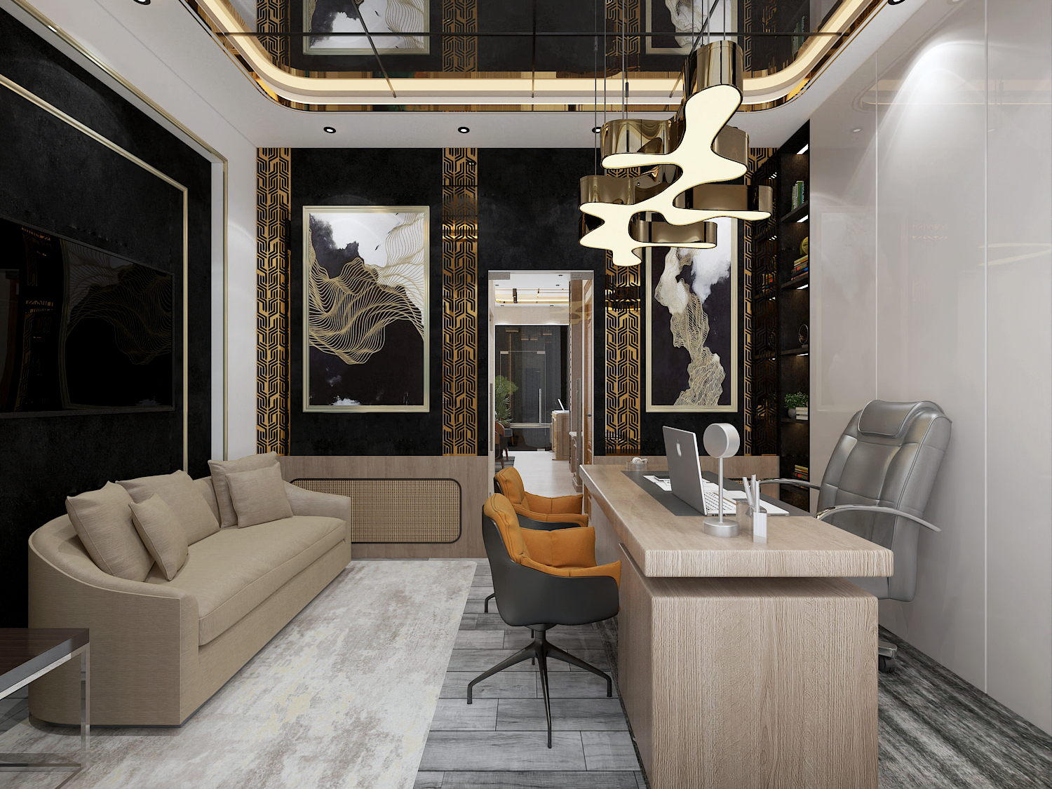 Om Jain Office - Executive Cabin