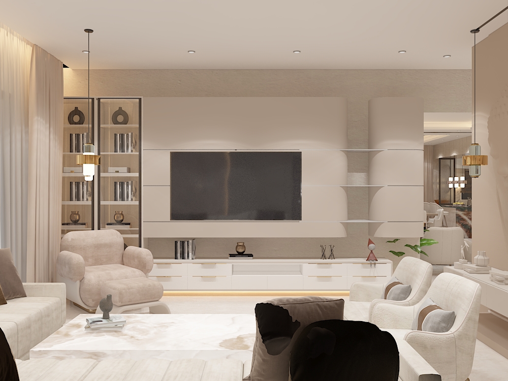 Sagar Residence - Living Room 3
