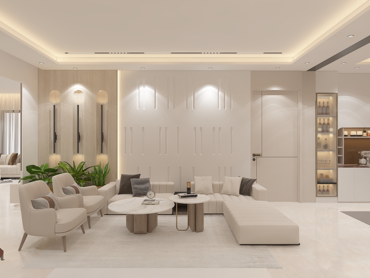 Sagar Residence - Living Room 5