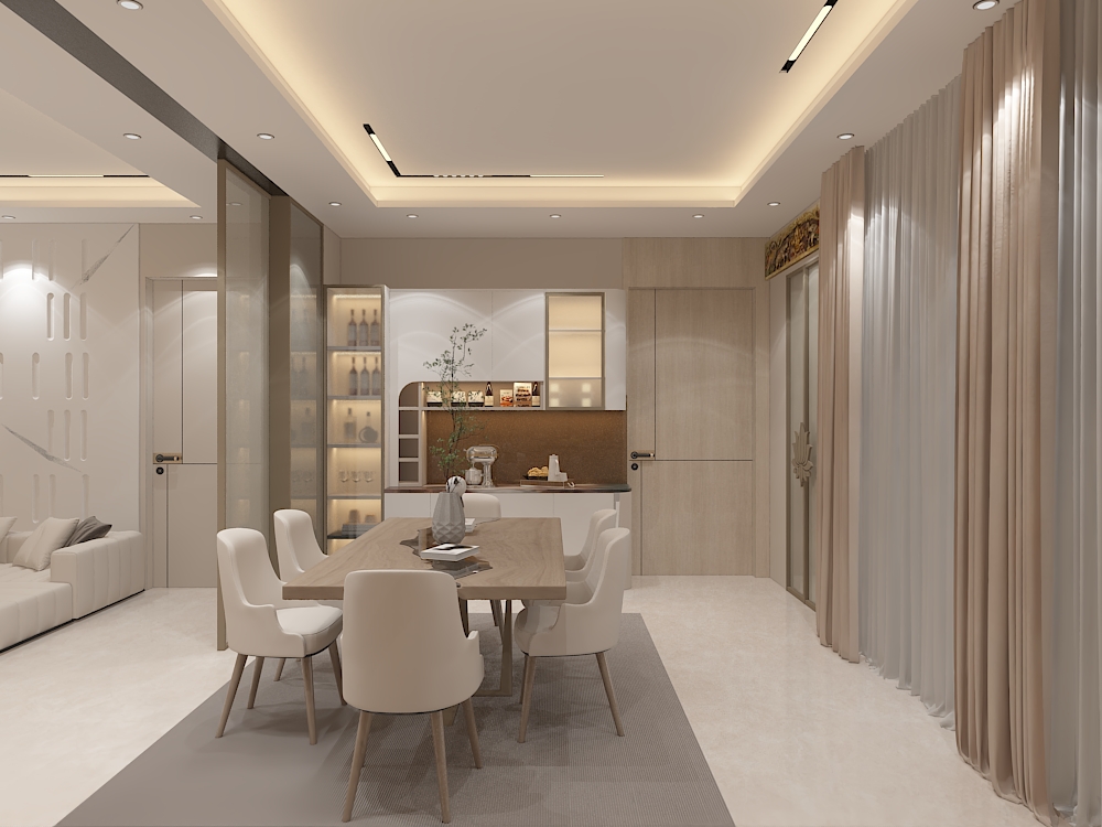 Sagar Residence - Living Room 8