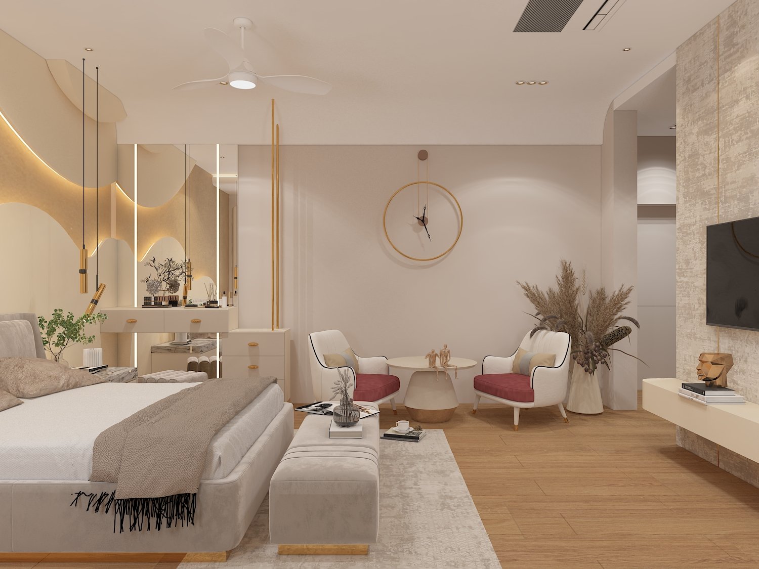 Babita Residence - Master Bedroom 3