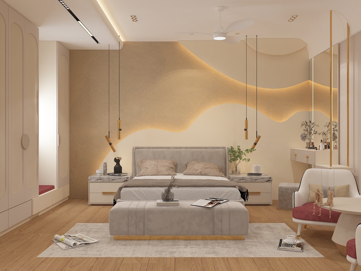 Babita Residence - Master Bedroom 4
