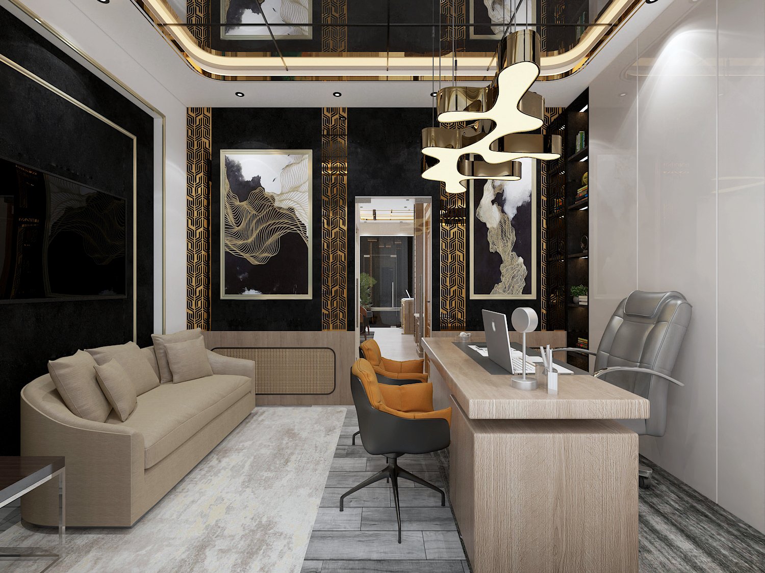 Om Jain Office - Executive Cabin