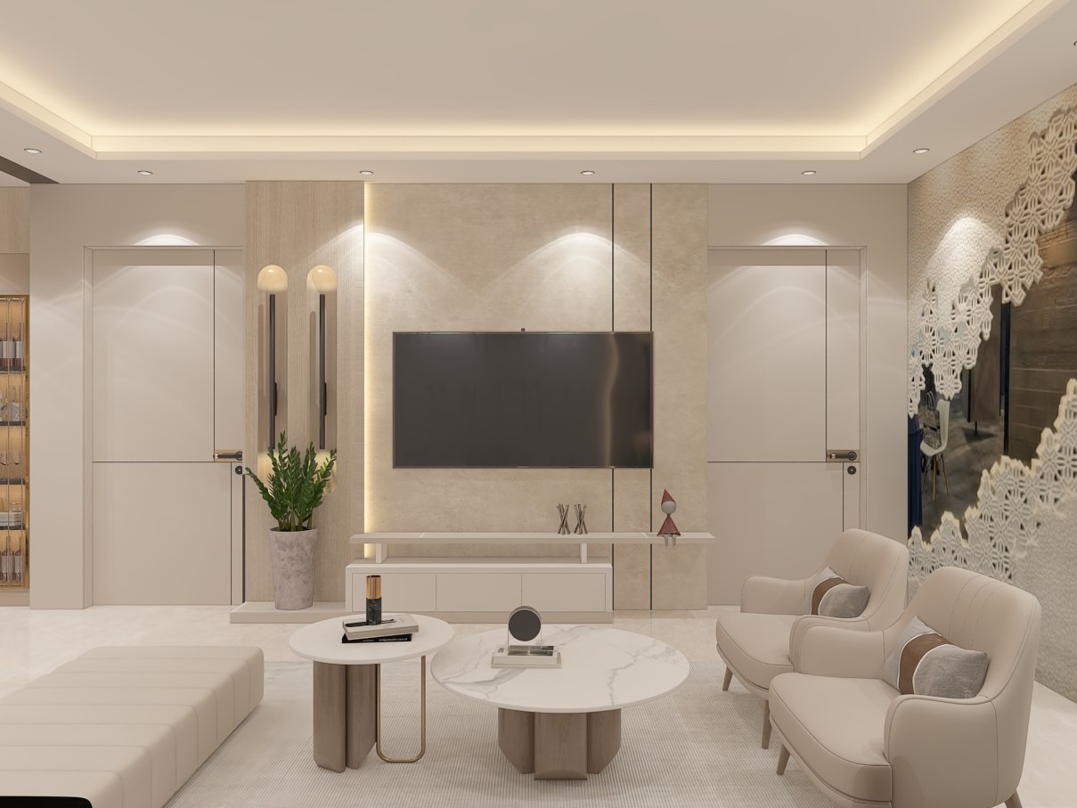 Sagar Residence - Living Room 6