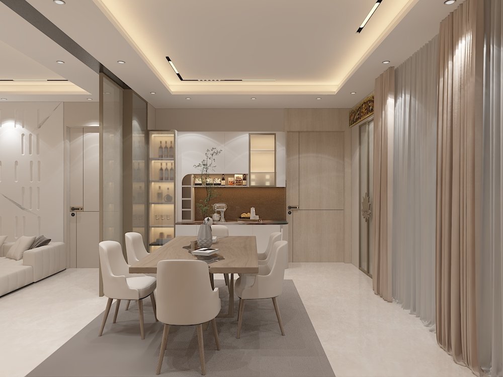Sagar Residence - Living Room 8