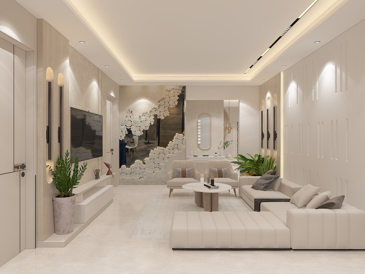Sagar Residence - Living Room 9