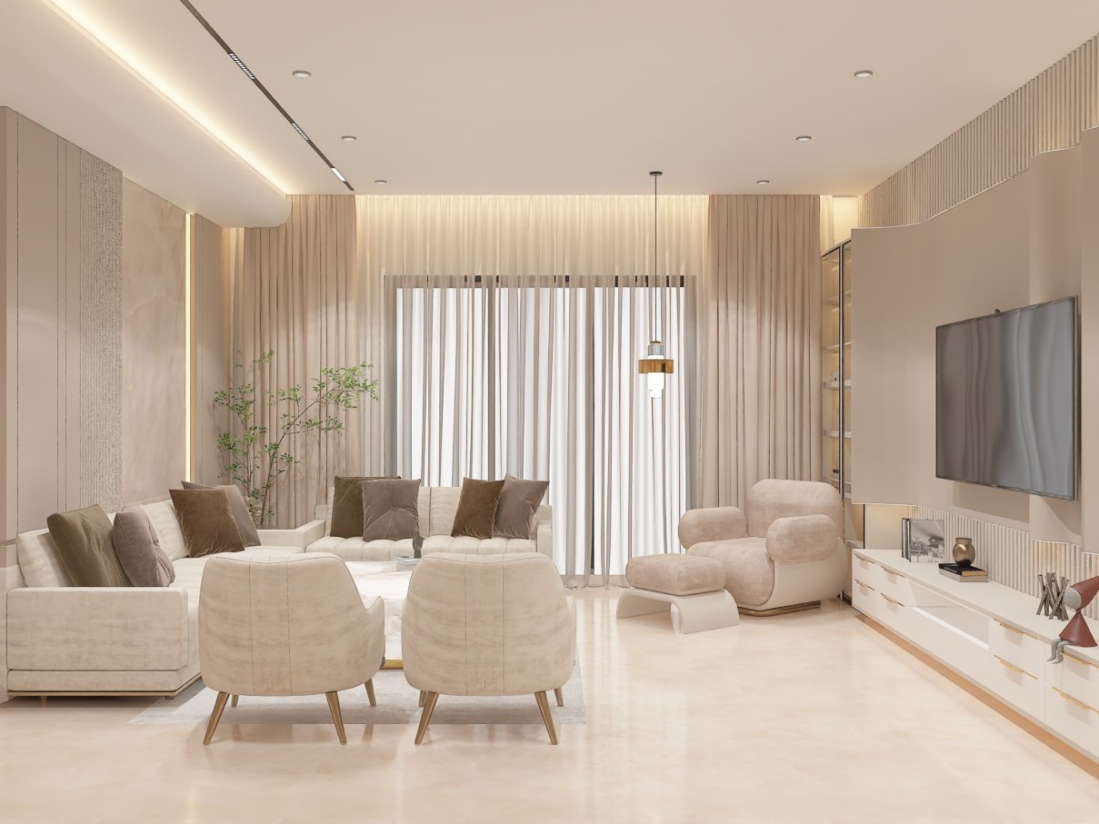 Sagar Residence - Living Room 12